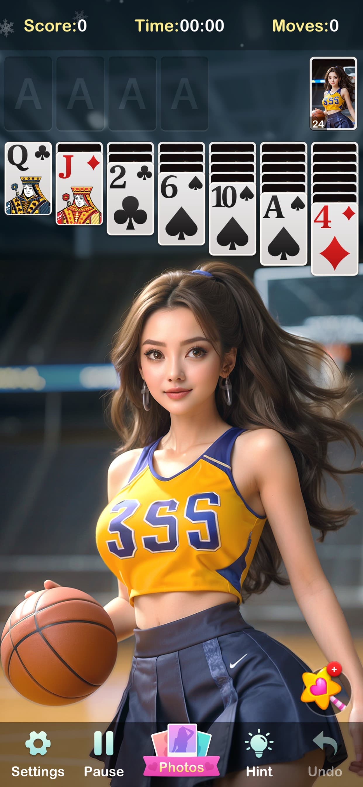 Solitaire Girls: Card Games screenshot 5 - screenshot