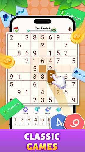 Sudoku Cash - Number Puzzle screenshot 1 - screenshot