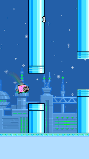 Flappy Nyan: flying cat wings screenshot 9 - screenshot
