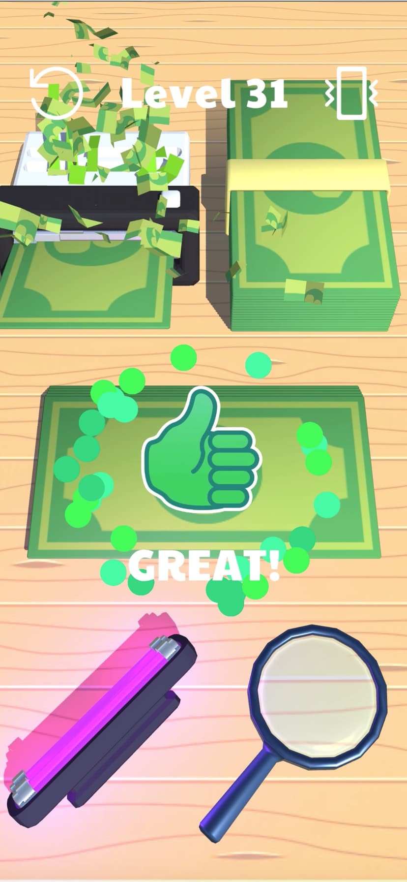 Money Buster 3D: Fake or Real screenshot 3 - screenshot