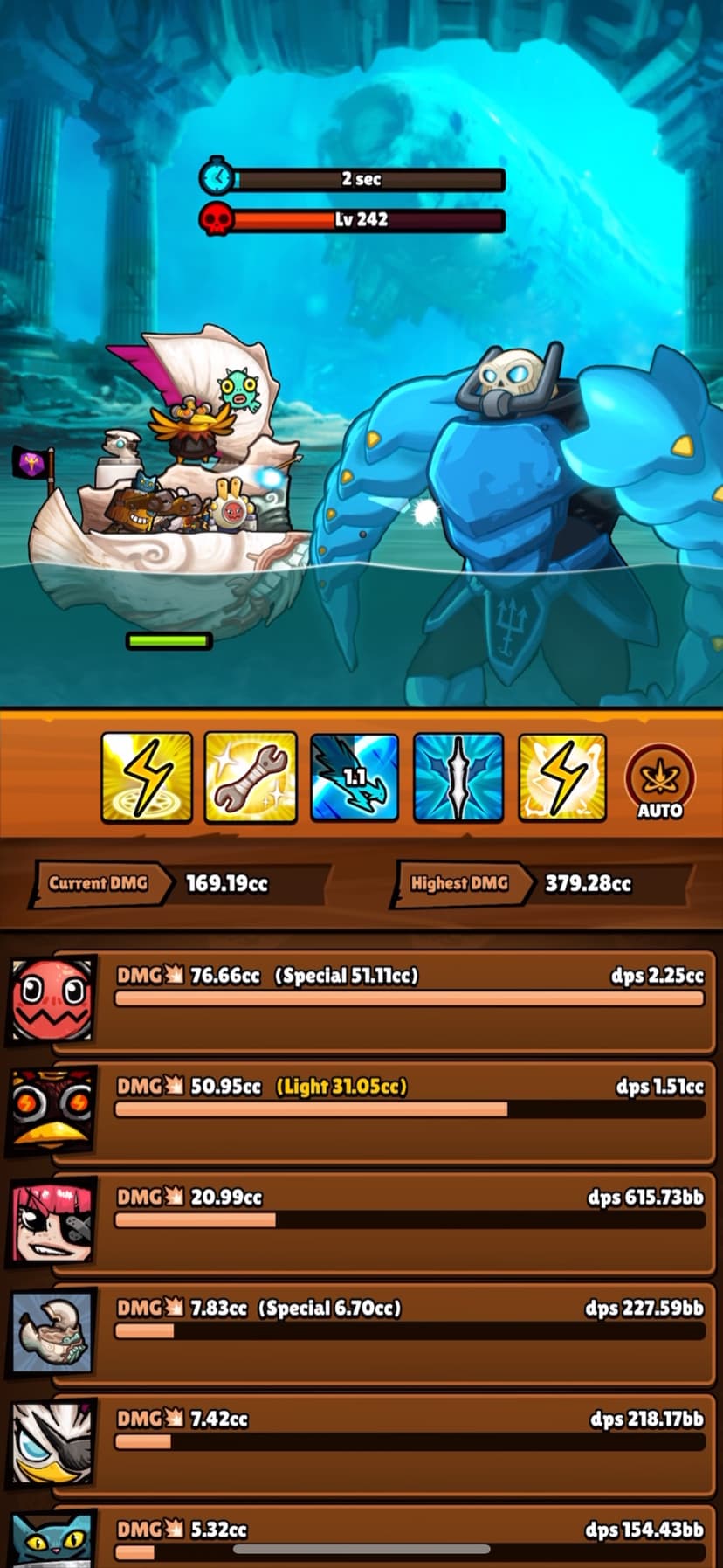 Bounty Bash: Idle Pirate RPG screenshot 8 - screenshot