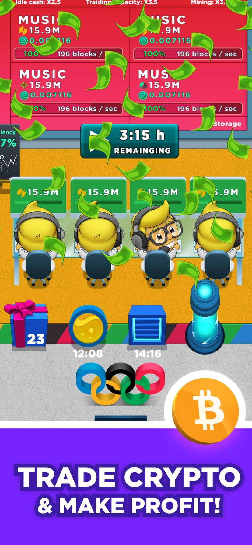 Crypto Miner: Bitcoin Factory screenshot 7 - screenshot