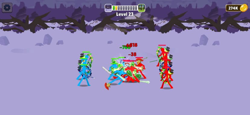 Merge Master- Stickman Warrior screenshot 2 - screenshot