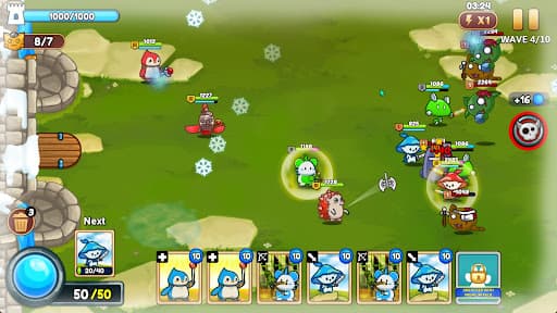 Meowar - PvP Cat Merge Defense screenshot 4 - screenshot