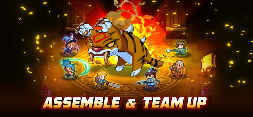 Guardian War: RPG Pixel Games screenshot 5 - screenshot