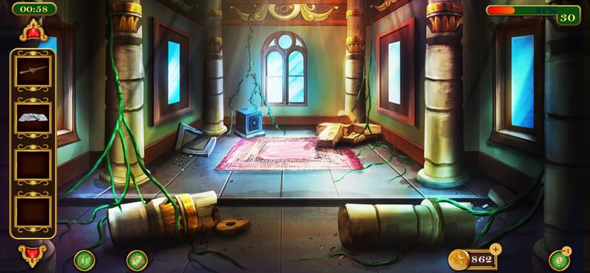 Room Escape - Moustache King screenshot 2 - screenshot