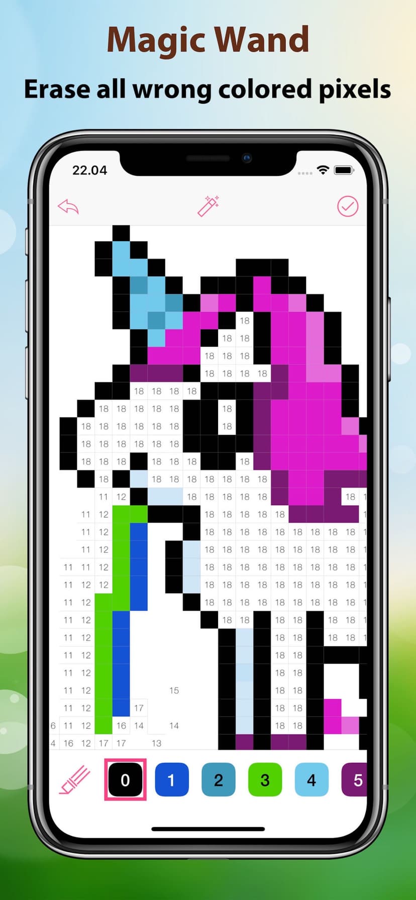 Pixel4u: Unicorn Coloring Game screenshot 3 - screenshot