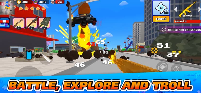 Gangs Wars City: Pixel Shooter screenshot 9 - screenshot