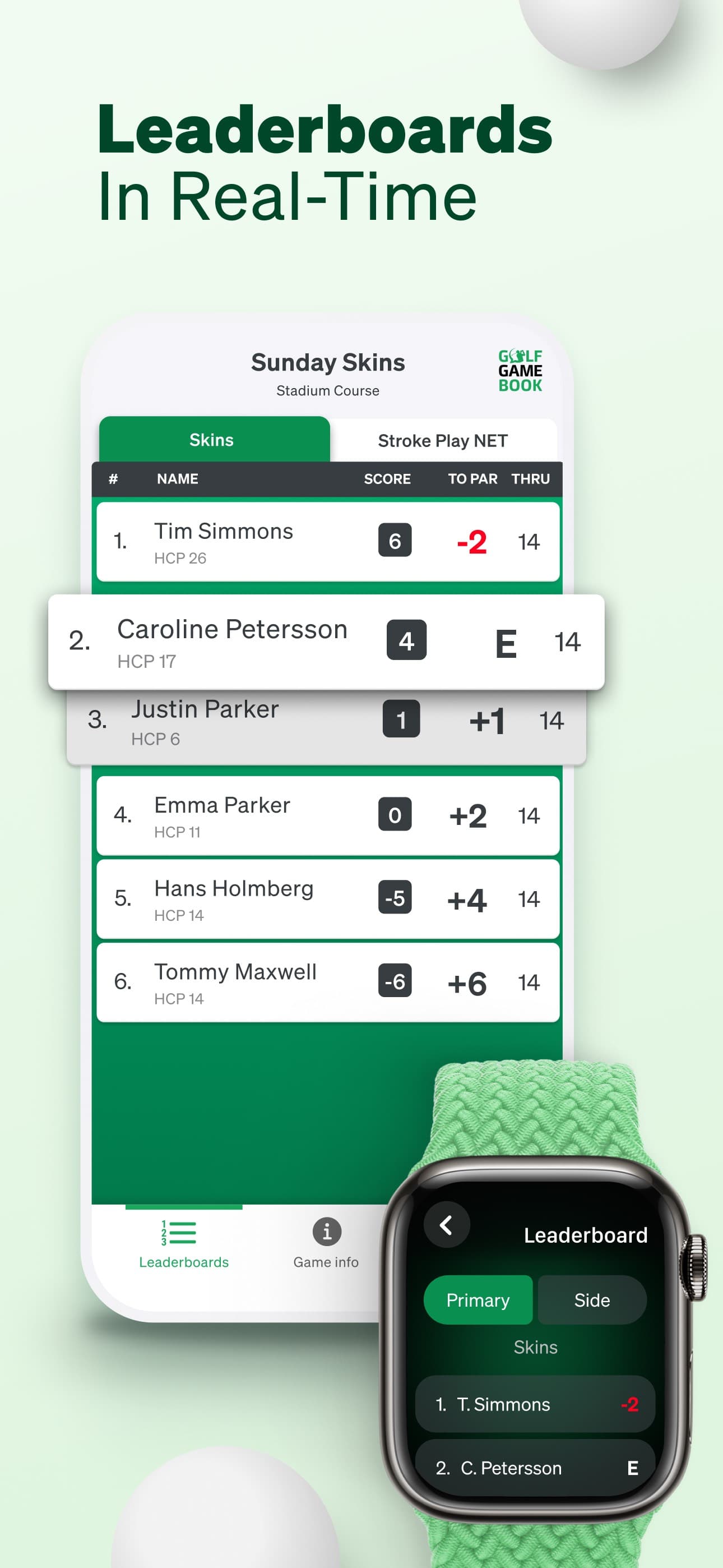 Golf GameBook: Scorecard & GPS screenshot 4 - screenshot