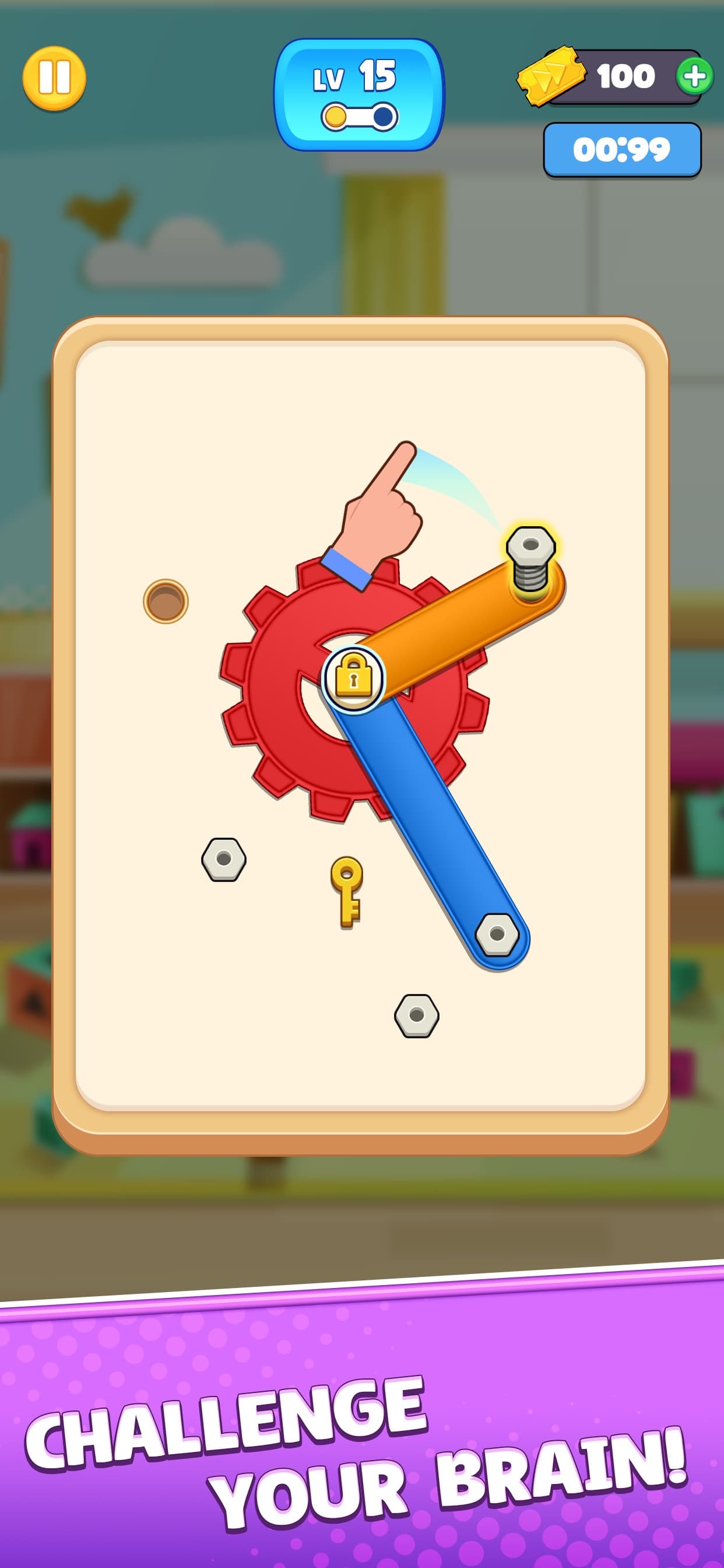 Wood Nuts & Bolts Rescue screenshot 2 - screenshot