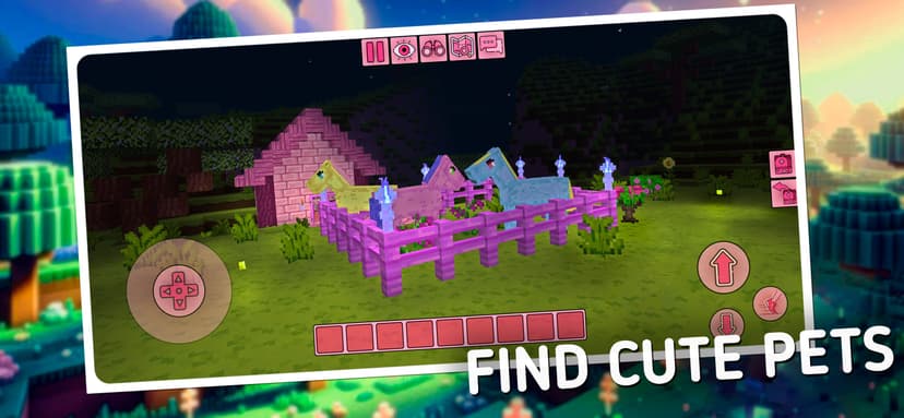 Kawaii World - Craft and Build screenshot 1 - screenshot