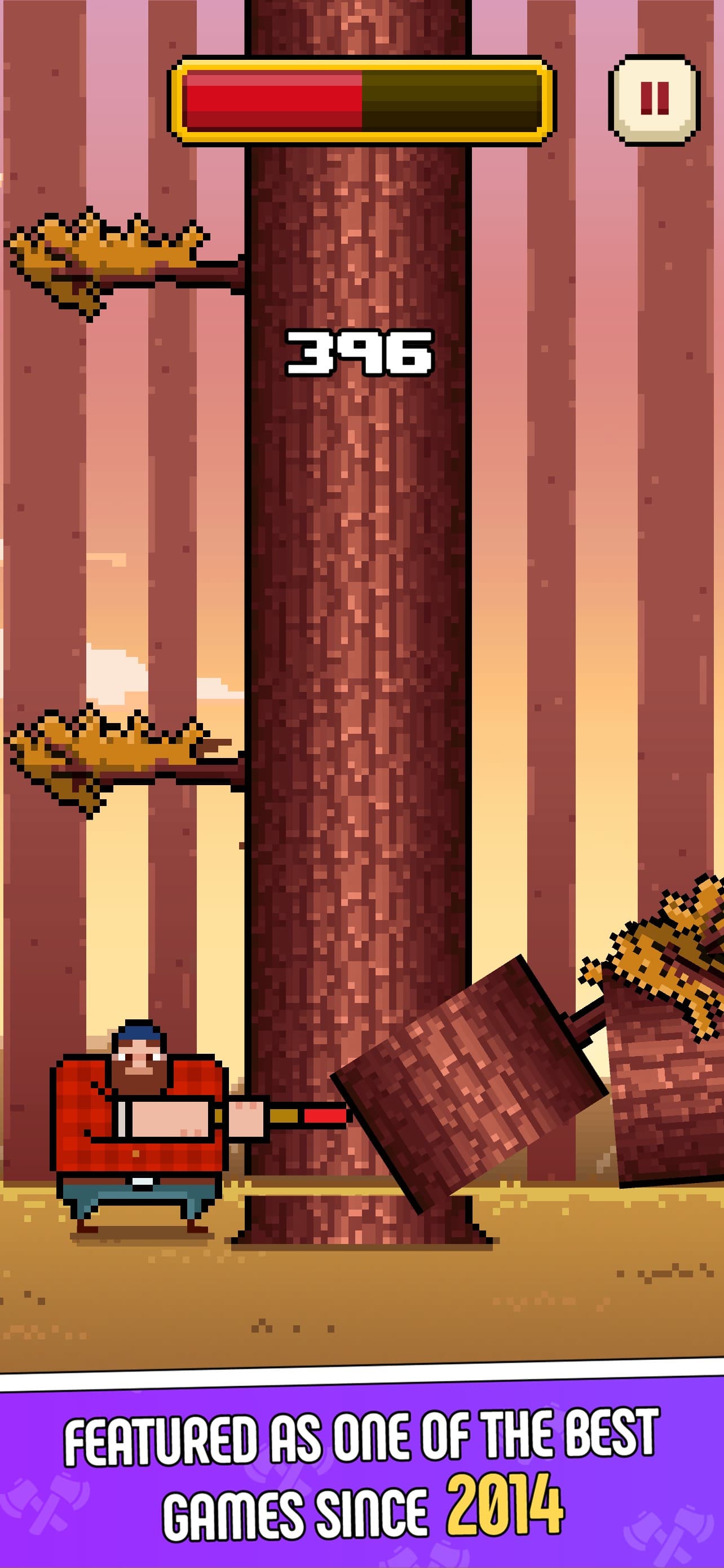 Timberman screenshot 1 - screenshot