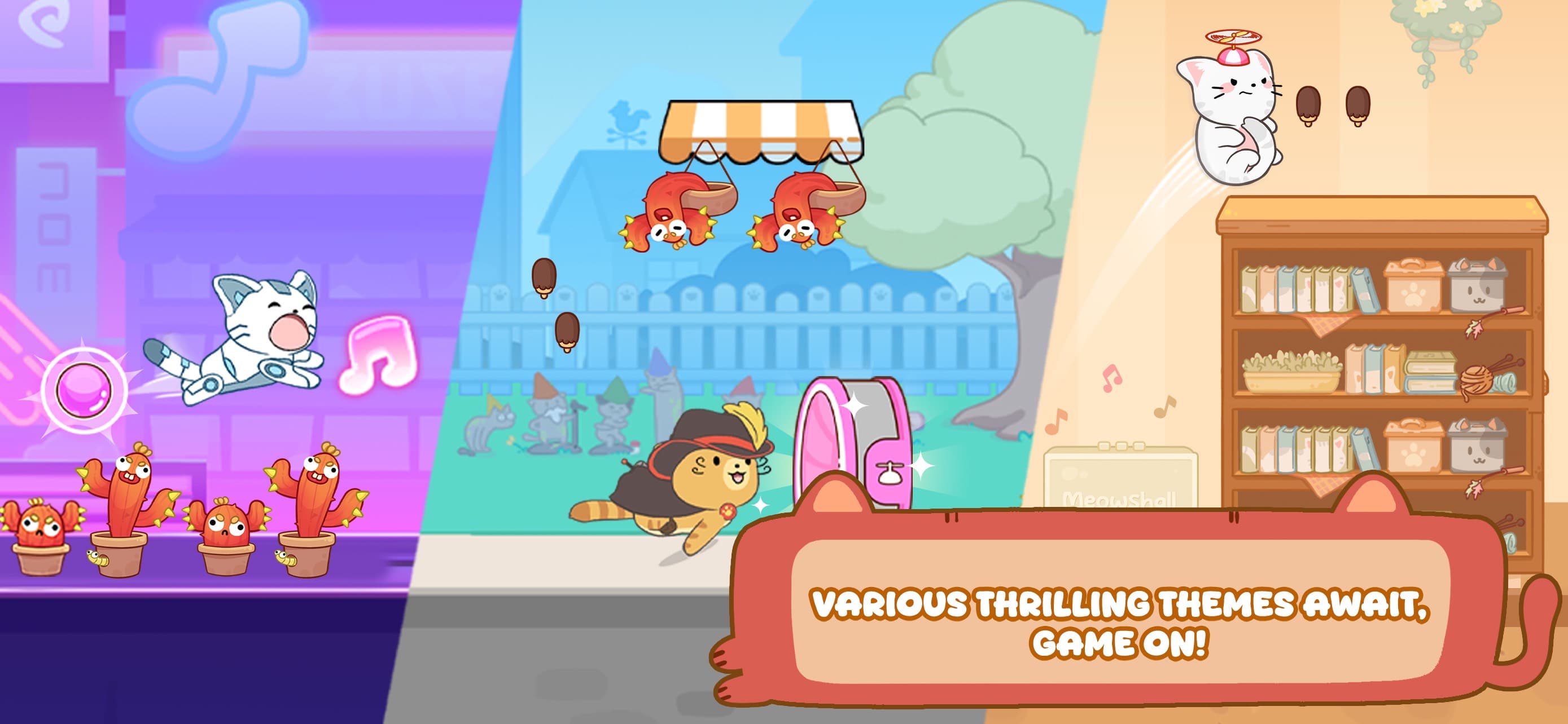 Cat Dash: Cute Cat Music Game screenshot 7 - screenshot