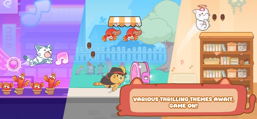 Cat Dash: Cute Cat Music Game screenshot 7 - screenshot