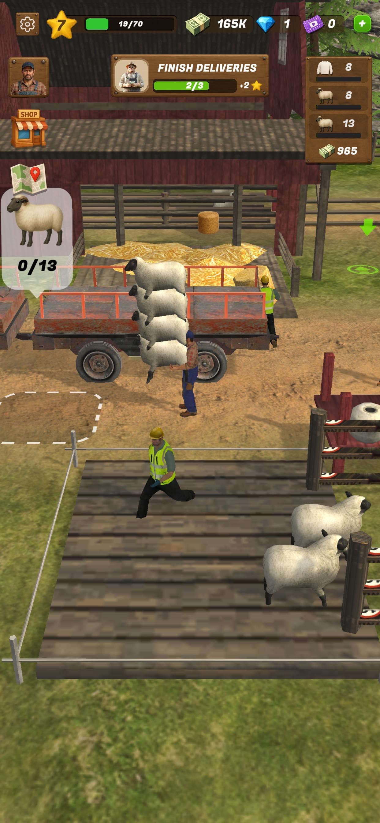 Tractor Delivery Farm screenshot 2 - screenshot