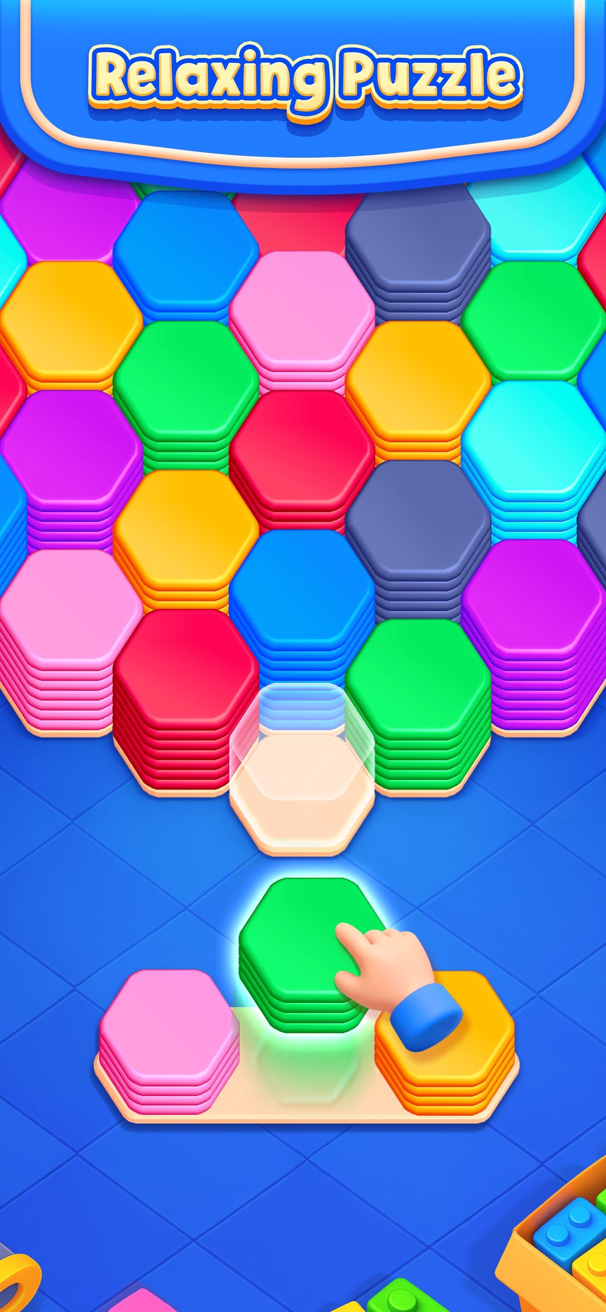 What the Hex! Color Sort screenshot 1 - screenshot