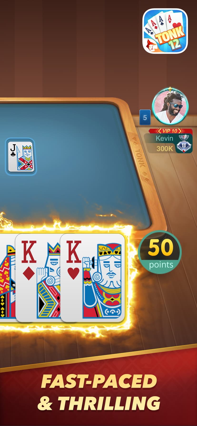 Tonk 12: Tunk Rummy ZingPlay screenshot 2 - screenshot