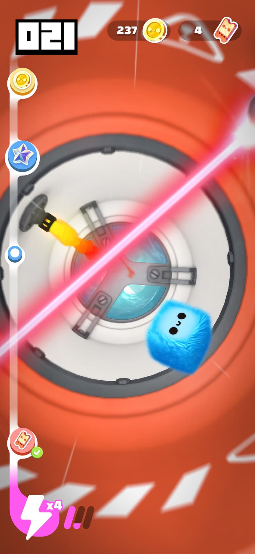 Fluffy Fall screenshot 1 - screenshot