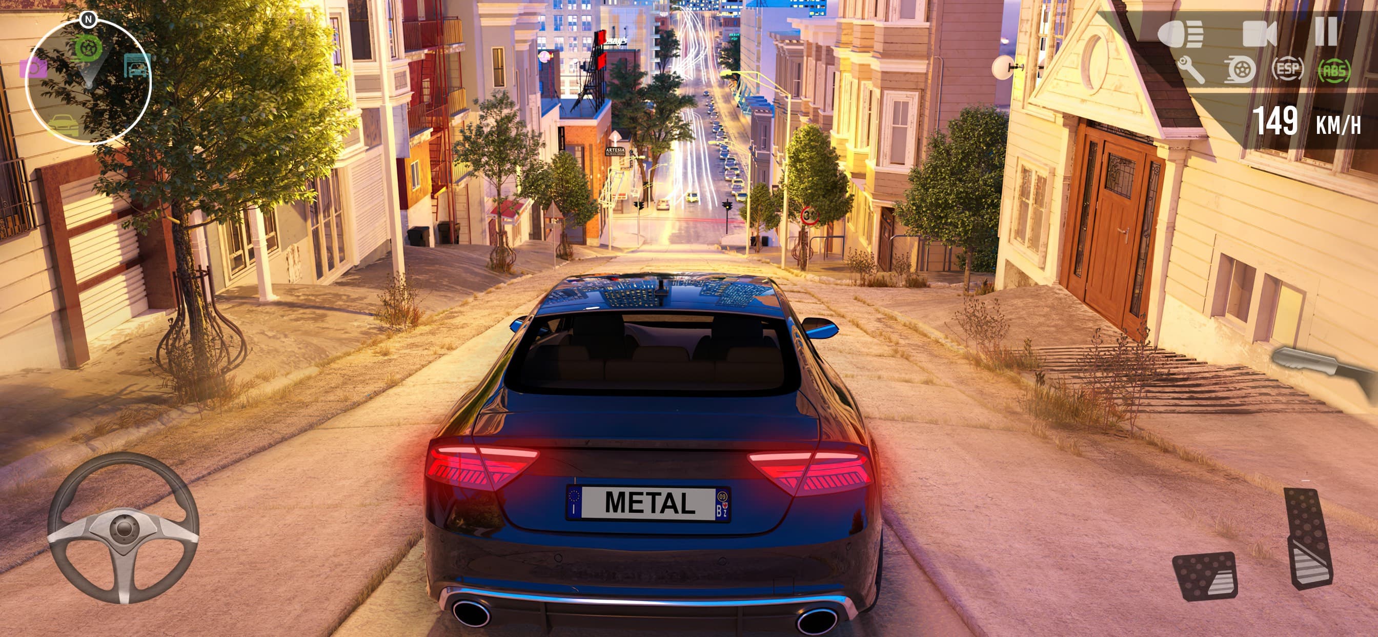 Metal Car Drive Simulator 2024 screenshot 3 - screenshot