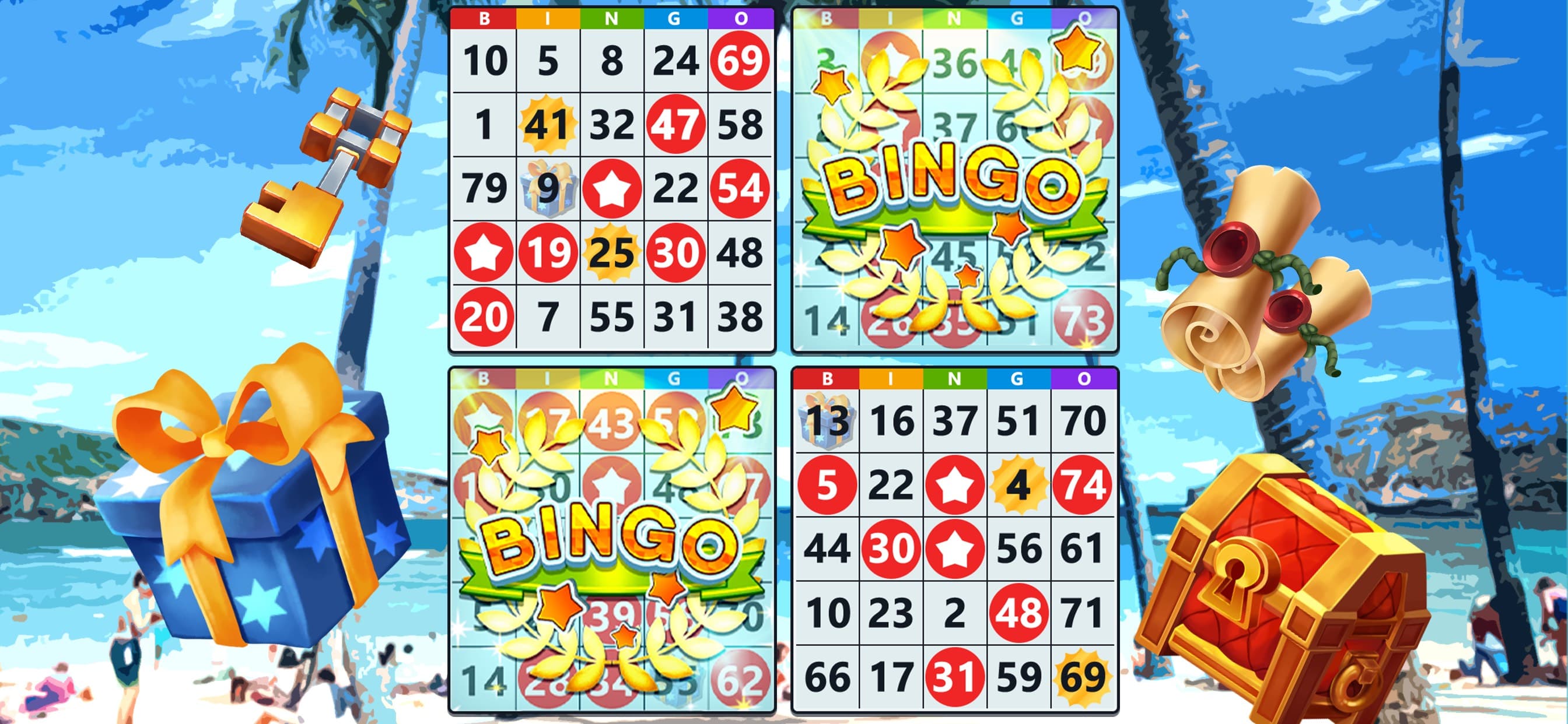 Bingo Treasure! - BINGO GAMES screenshot 2 - screenshot