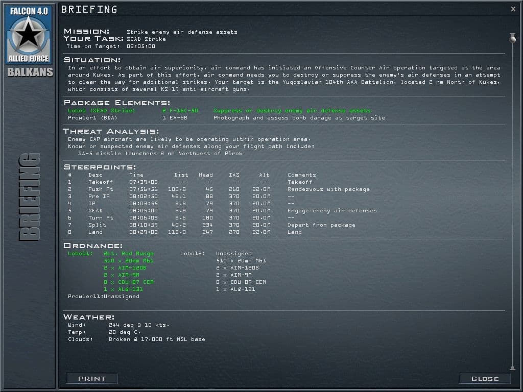 Null - screenshot