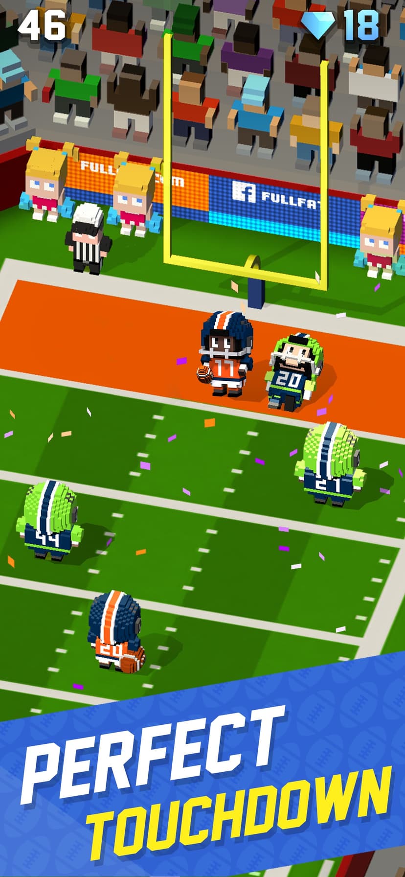 Blocky Football screenshot 4 - screenshot