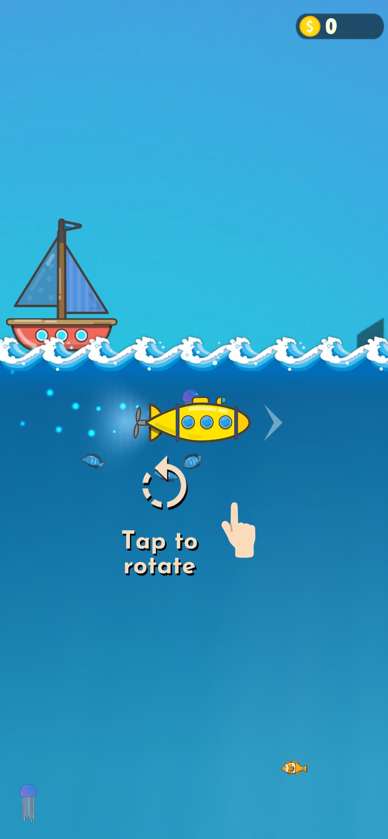 Submarine Jump! screenshot 1 - screenshot