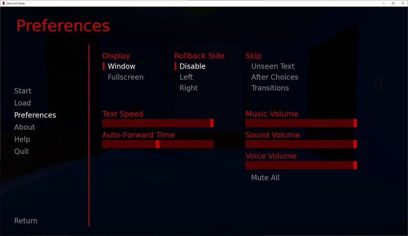 Null - screenshot