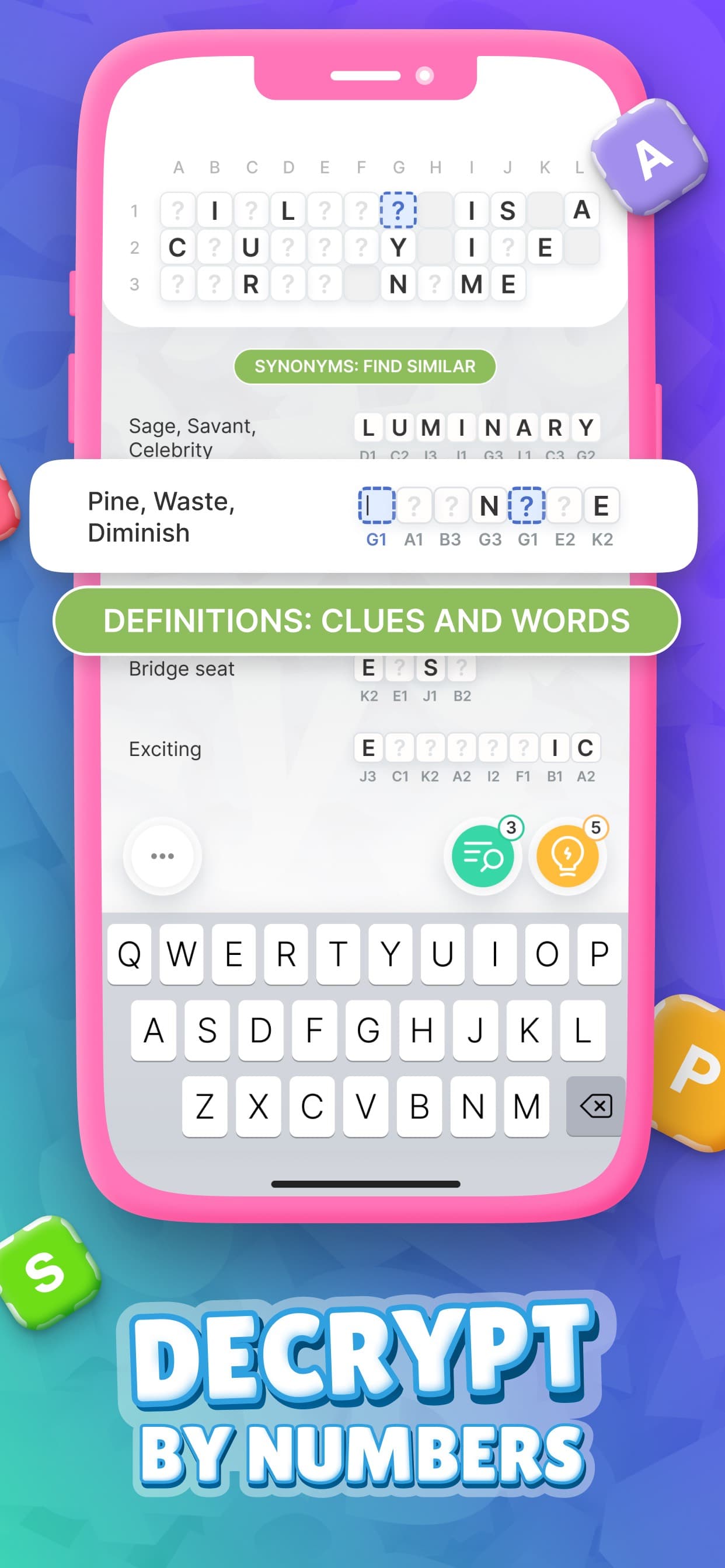 Acrostics－Daily Crossword Game screenshot 4 - screenshot