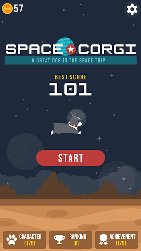 Space Corgi - Jumping Dogs screenshot 1 - screenshot