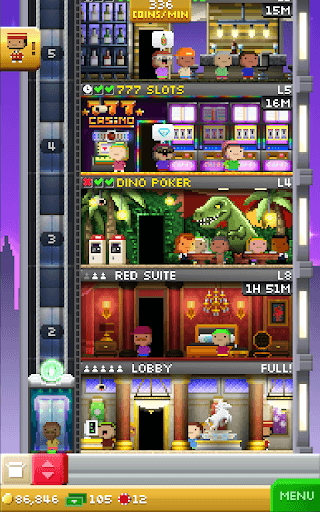 Tiny Tower Vegas screenshot 1 - screenshot
