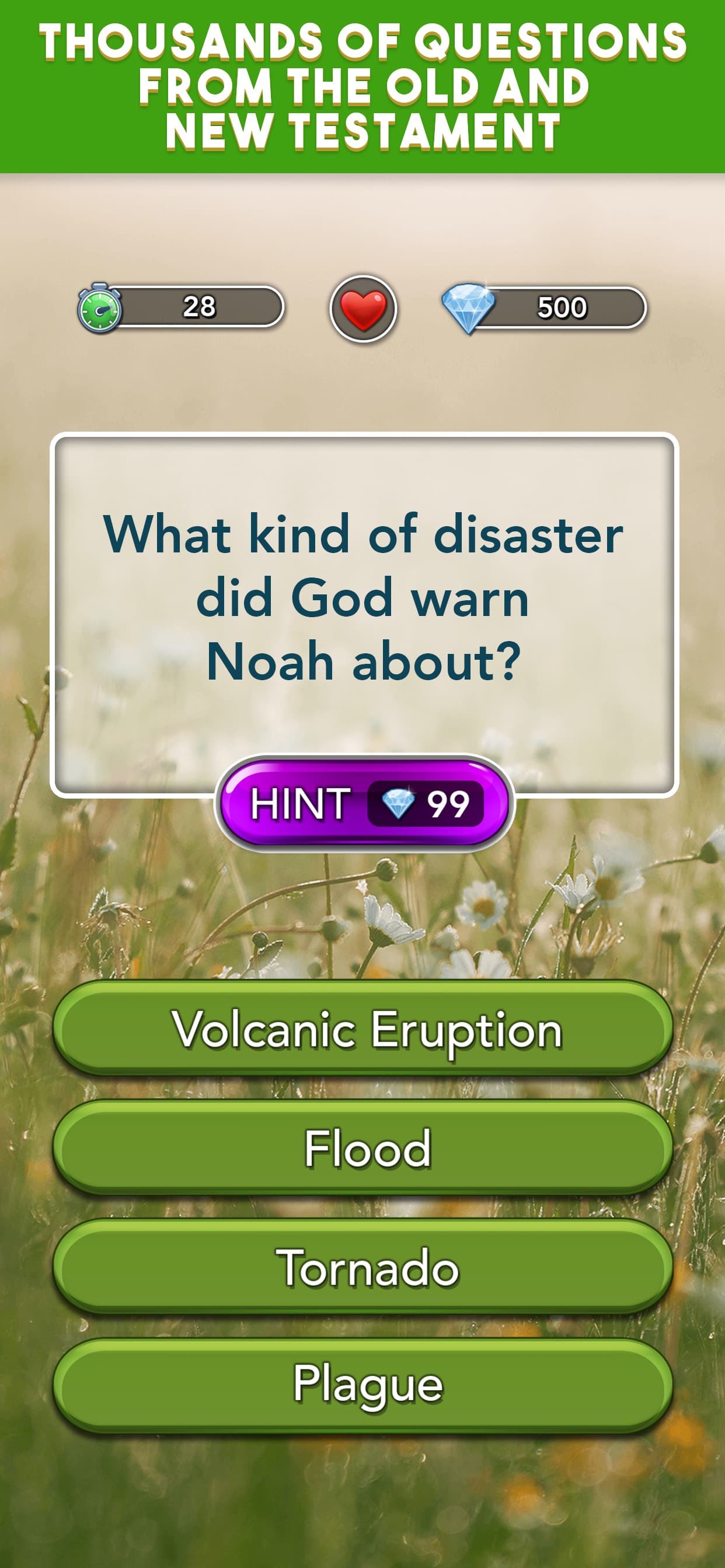 Daily Bible Trivia: Quiz Games screenshot 1 - screenshot