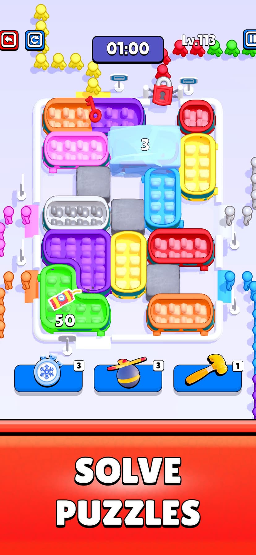 Sky Rush : Traffic Puzzle screenshot 2 - screenshot