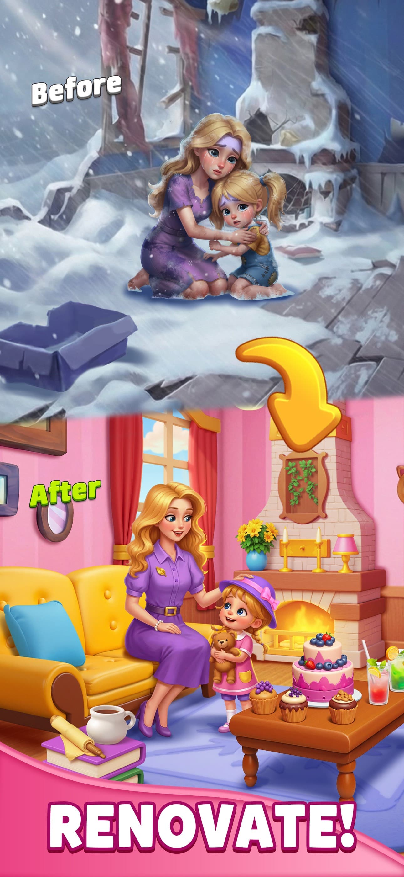 Tile Home: Triple Match screenshot 2 - screenshot