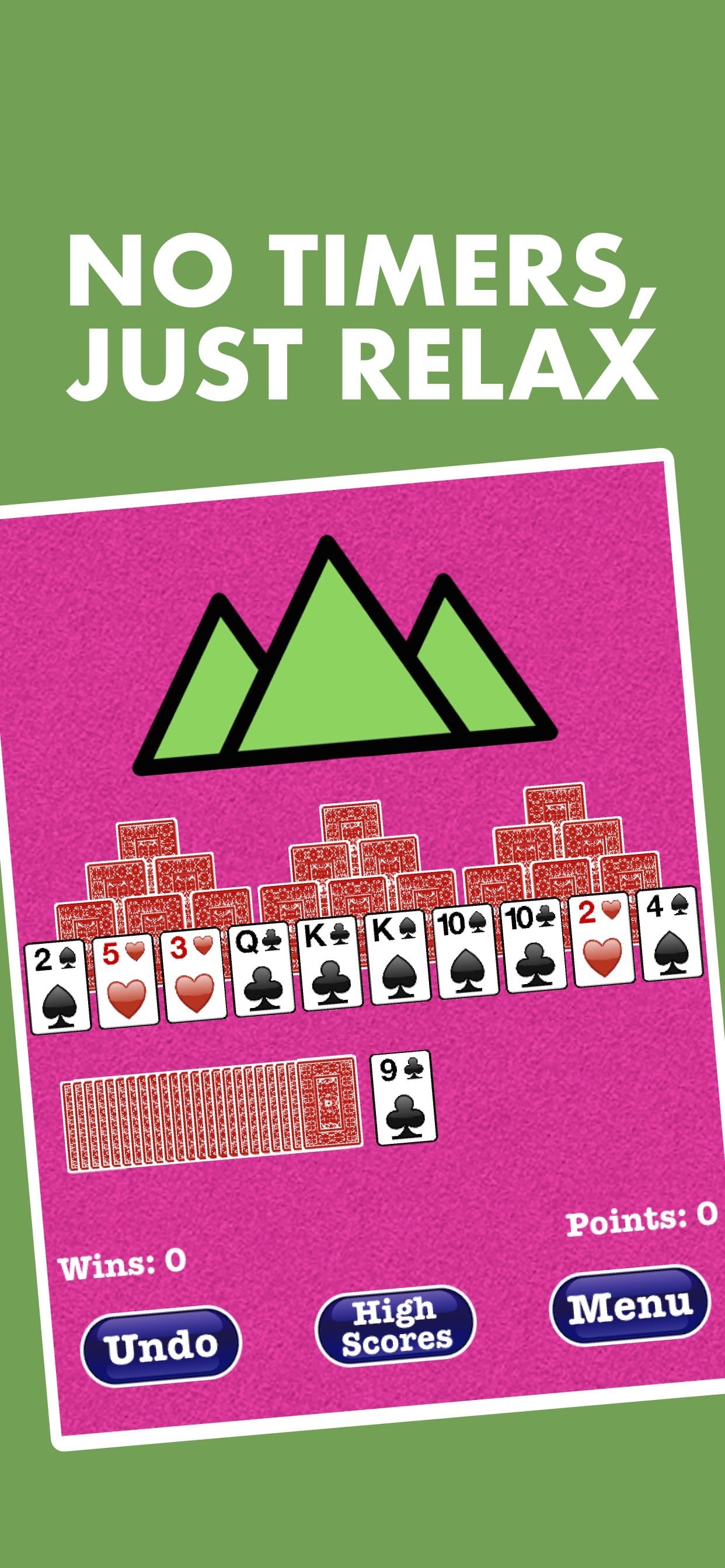 Tri Peaks Solitaire! screenshot 1 - screenshot