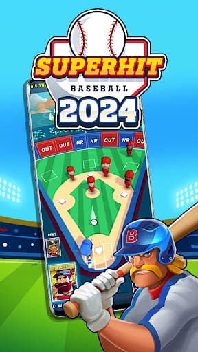 Super Hit Baseball screenshot 1 - screenshot