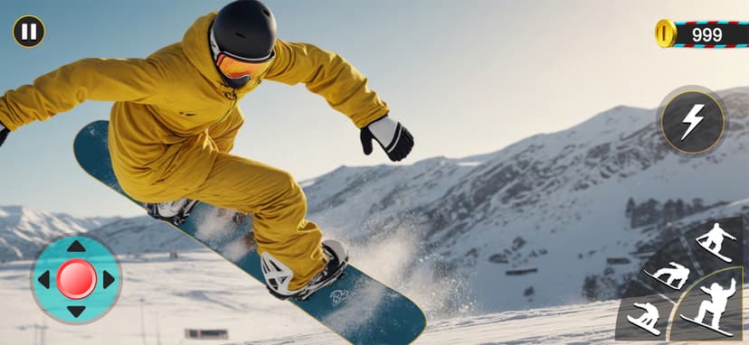 Skate Snowboarding - Ski Games screenshot 3 - screenshot