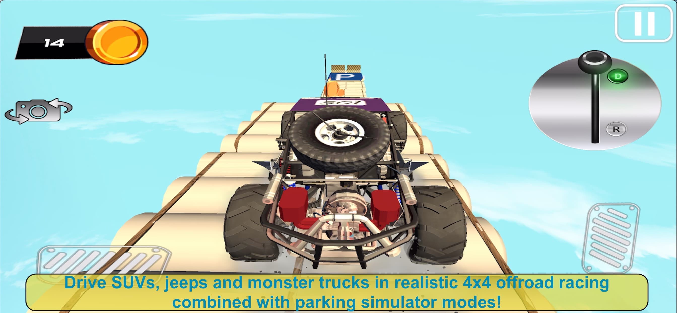 4x4 OFFROAD MONSTER TRUCK RACE screenshot 7 - screenshot