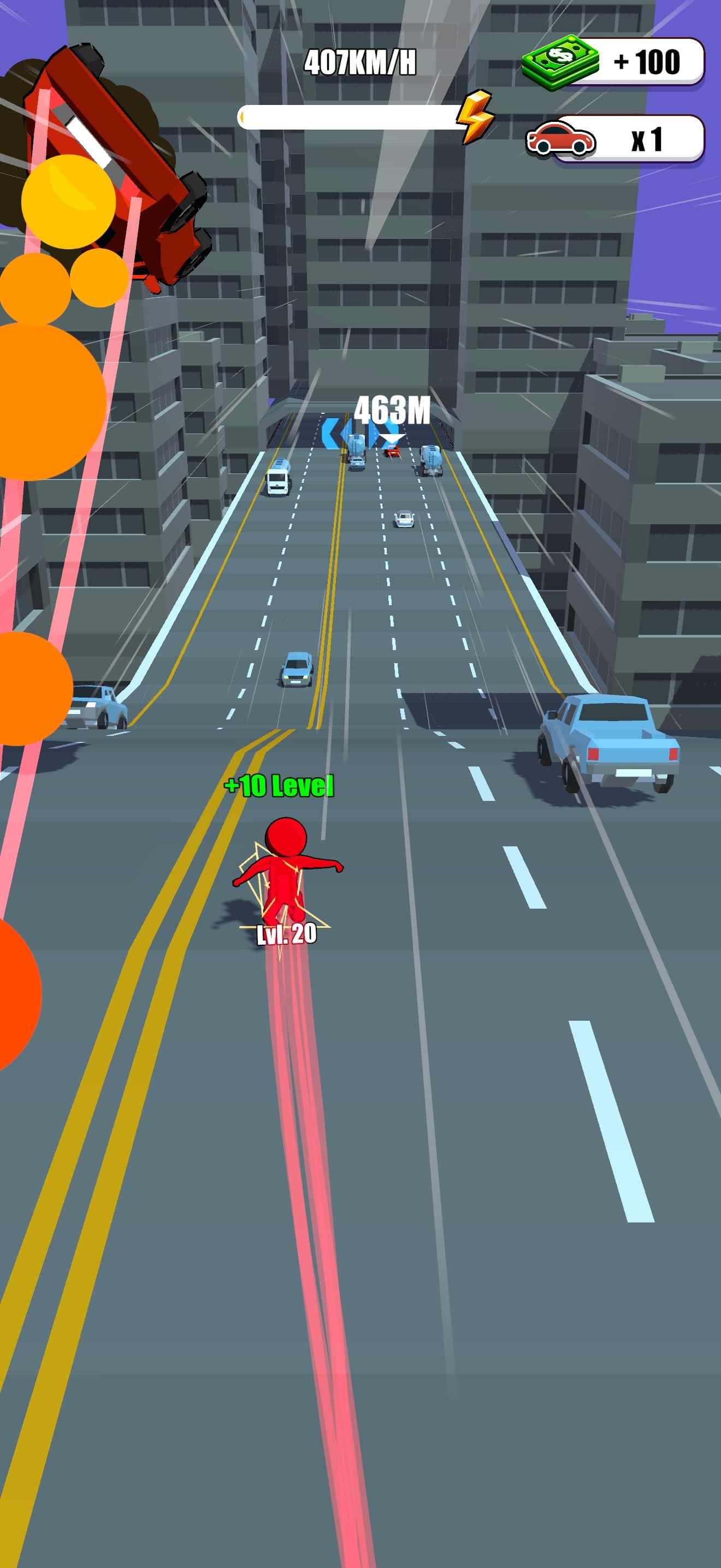 Hero vs Criminal: Flash Chase screenshot 4 - screenshot