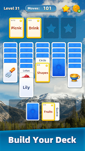 Word MindSort: Solitaire screenshot 3 - screenshot