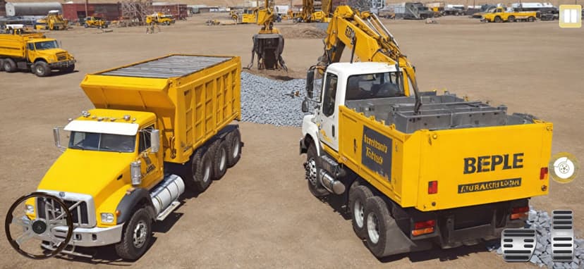 Construction city Excavator 3d screenshot 1 - screenshot