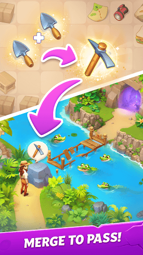 Merge Adventure: Travel Games screenshot 5 - screenshot