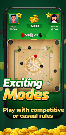 Carrom Gold: Online Board Game screenshot 1 - screenshot