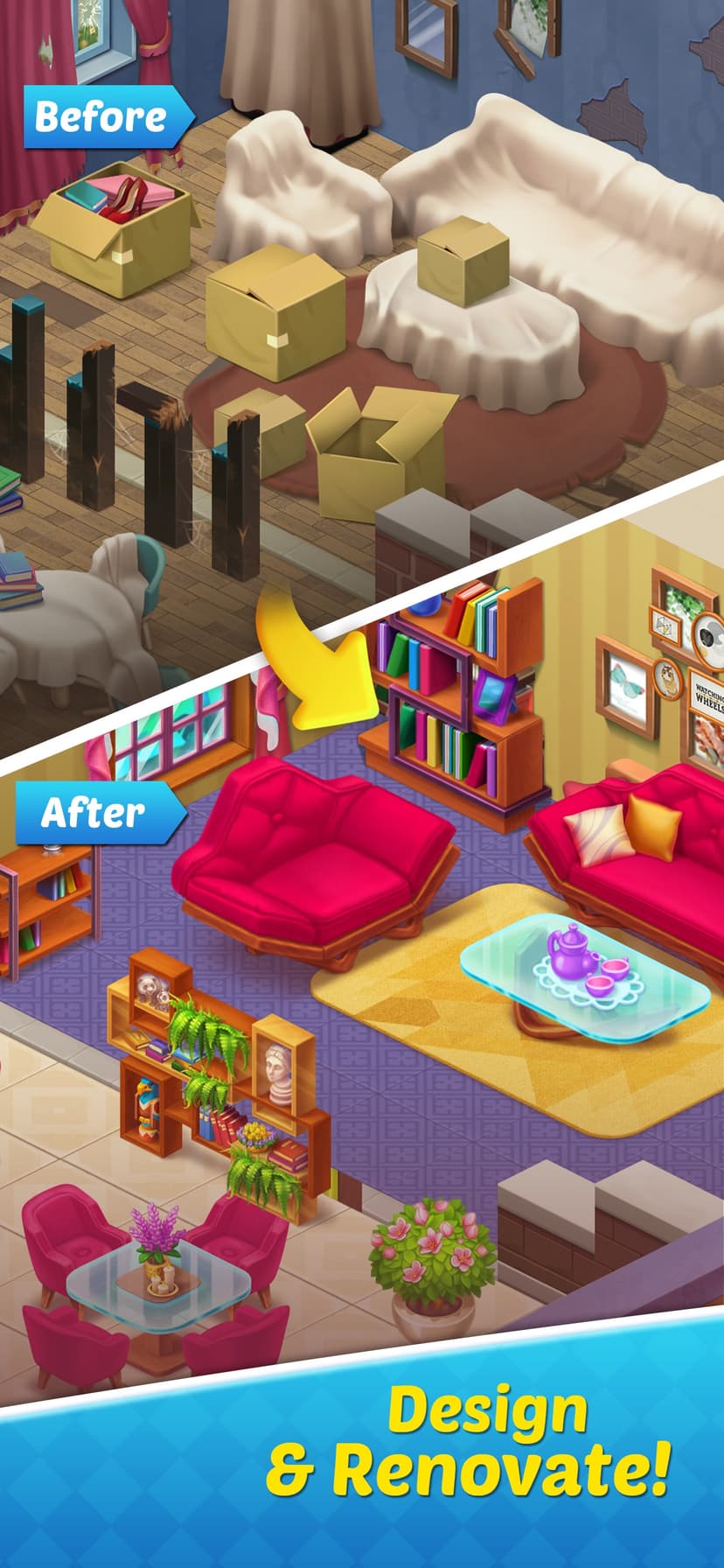 Merge Memoirs-Design Hometown screenshot 2 - screenshot