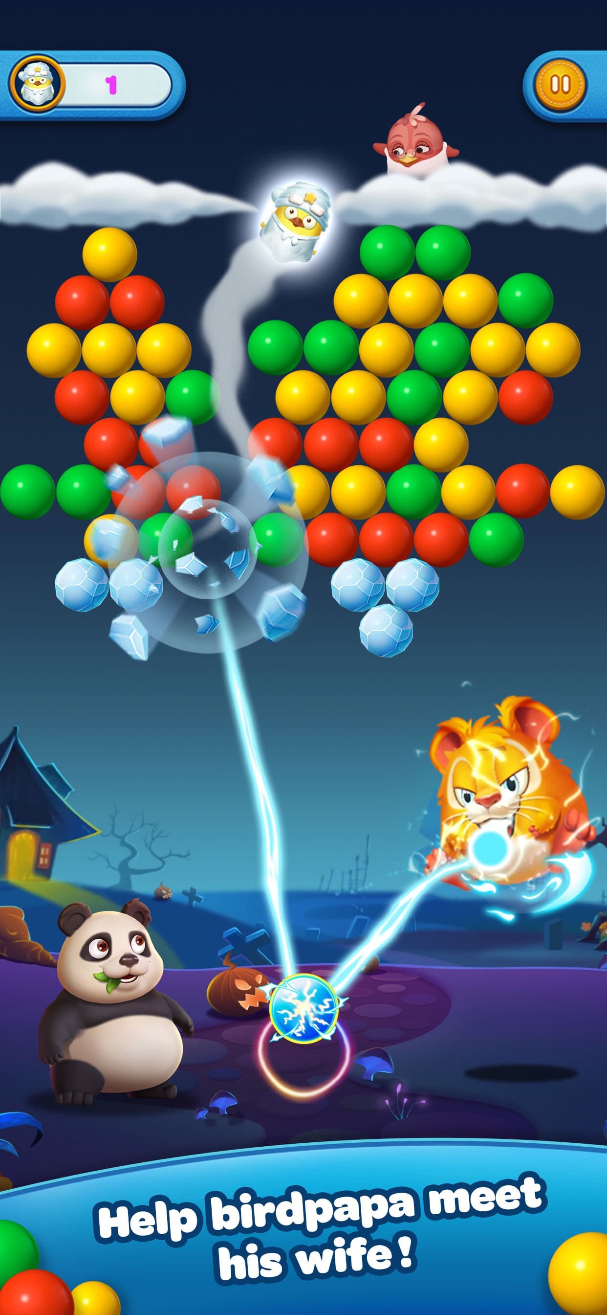 Bubble Shooter Panda Crush screenshot 3 - screenshot