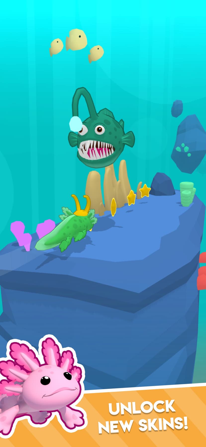 Axolotl Rush screenshot 4 - screenshot
