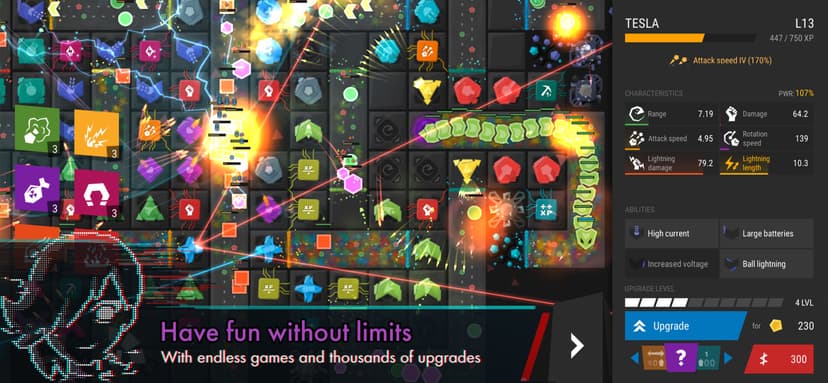 Infinitode 2 screenshot 5 - screenshot