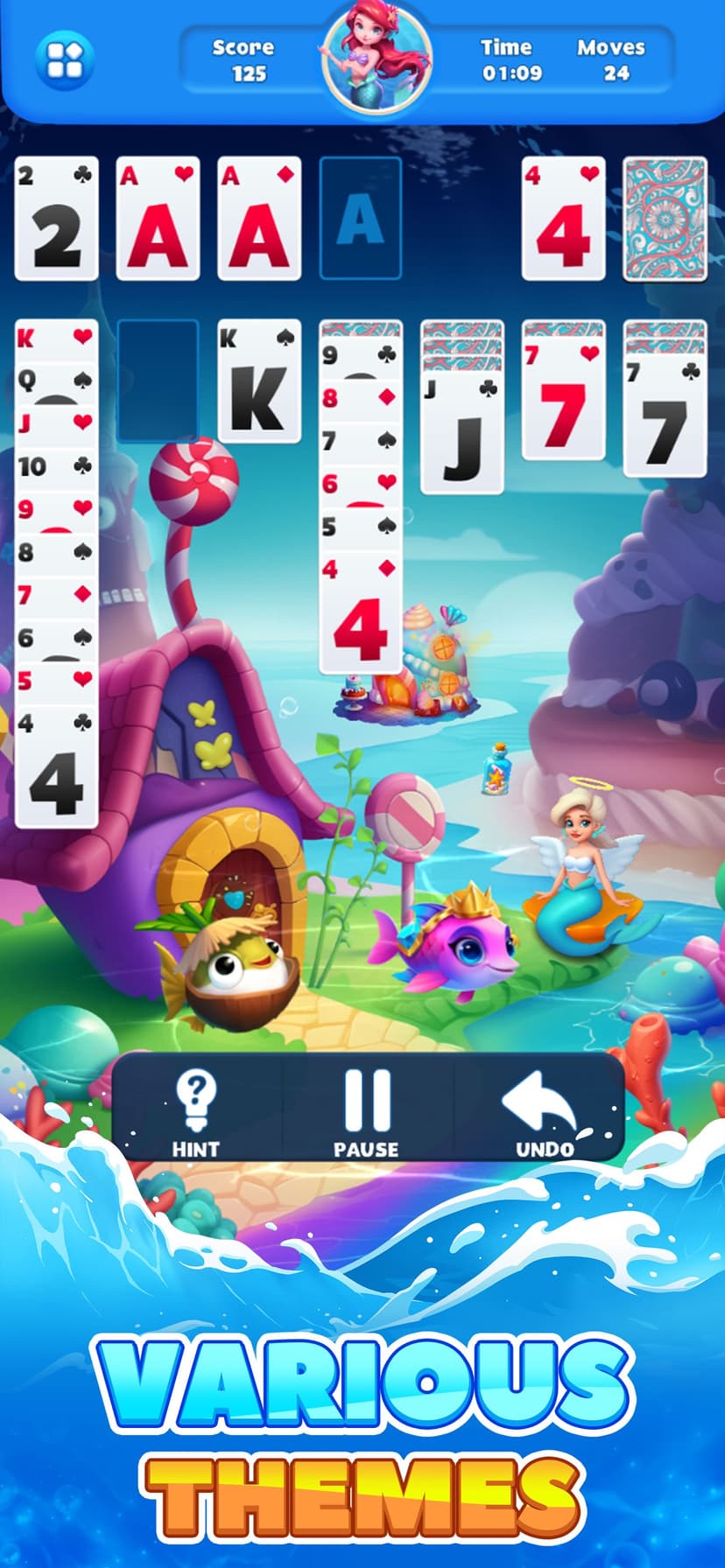 Solitaire FishStory screenshot 2 - screenshot