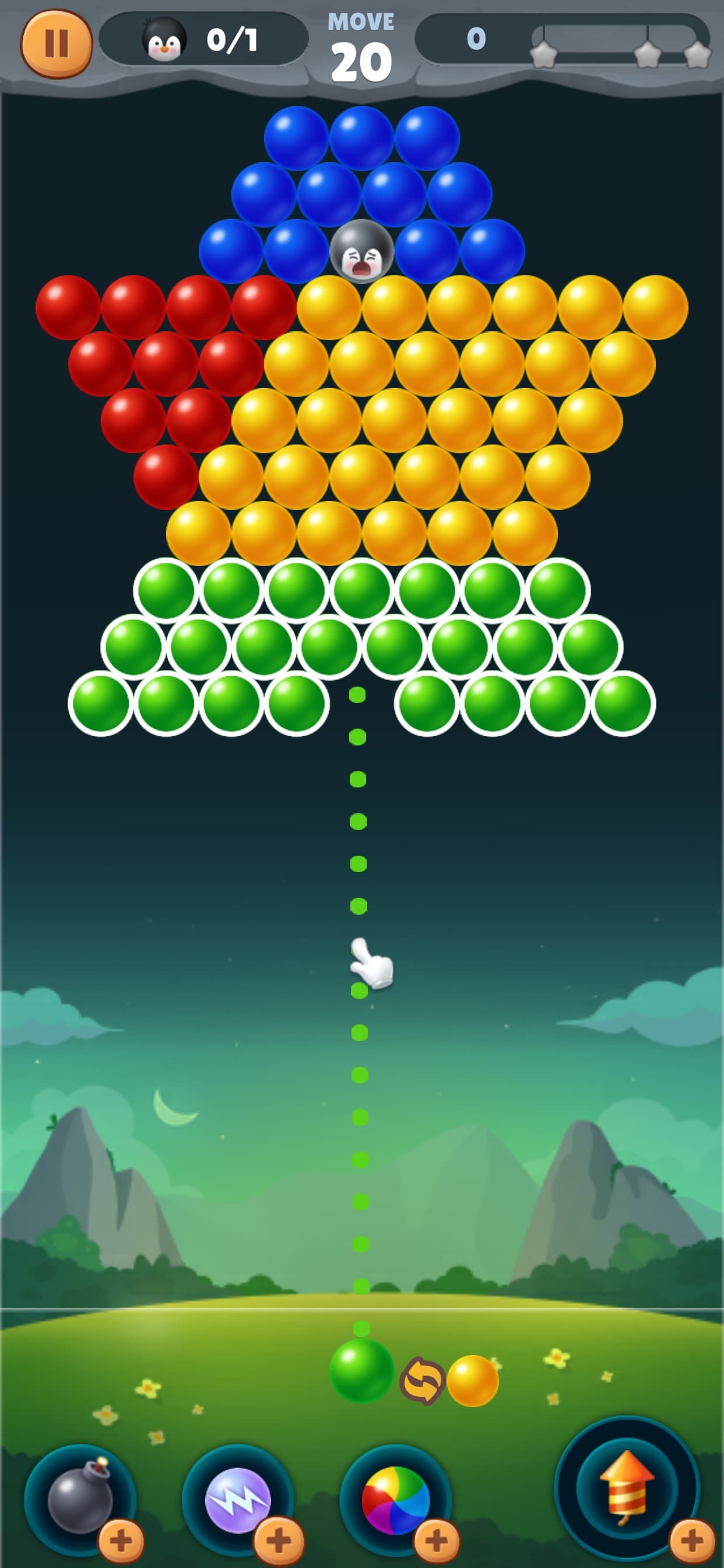 Bubble Star Journey screenshot 1 - screenshot