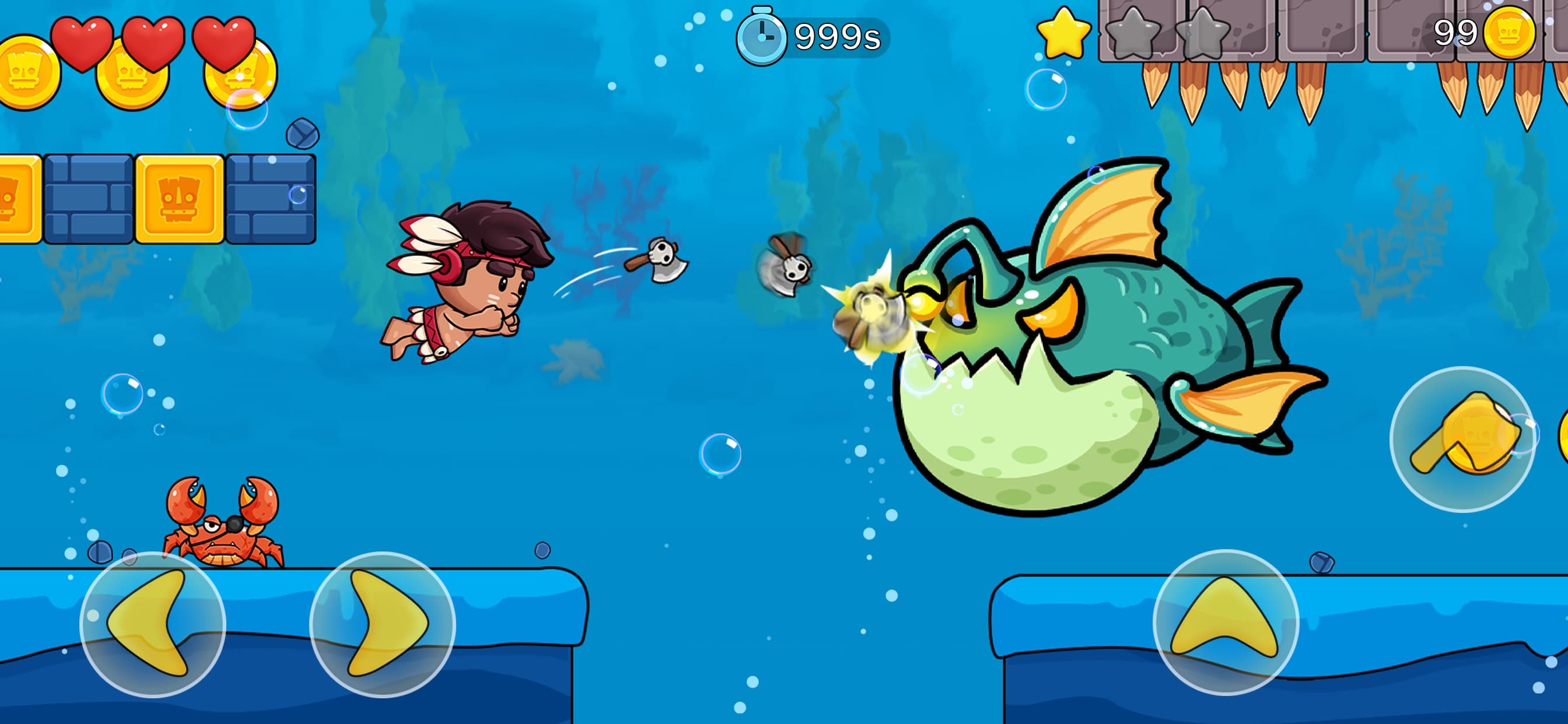 Jungle Adventure: Tribe Boy screenshot 5 - screenshot